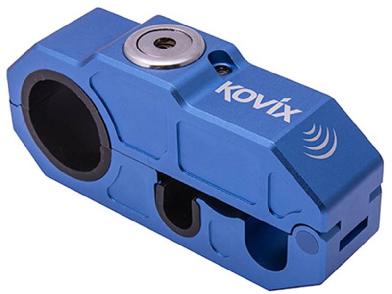 Kovix brake lever lock KHL Grip Lock (with alarm | blue)