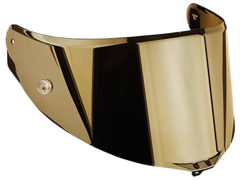 AGV Visor for Race 3 / Pista GP-R / Pista GP-RR / Corsa-R (gold | mirrored)