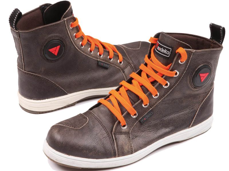 Modeka Lane Motorcycle Boots (brown)