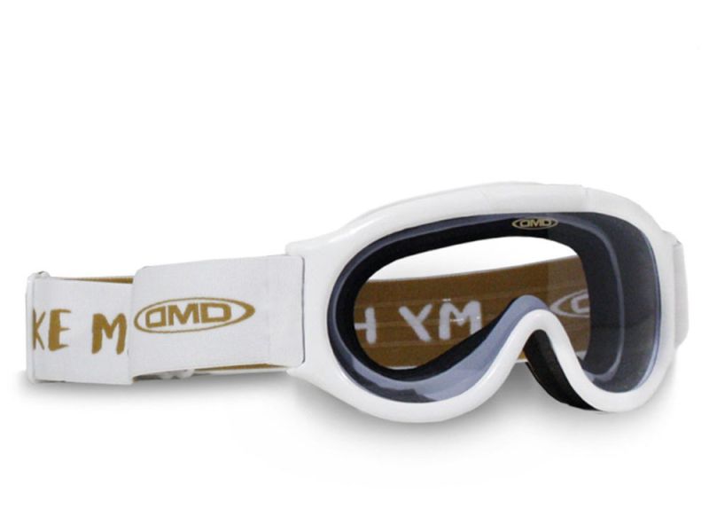 DMD Ghost White Smoke Motorradbrille (leicht getönt)