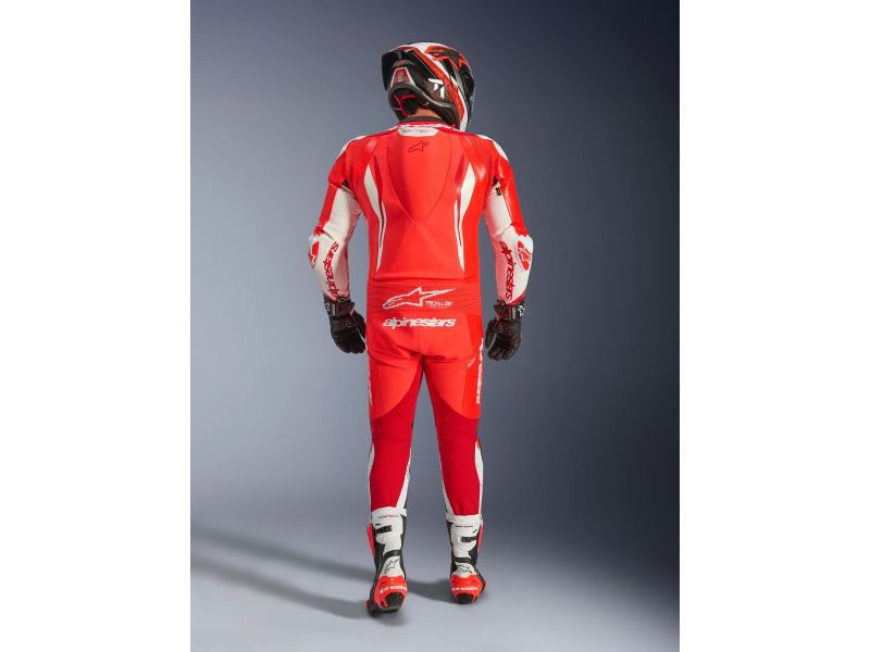 Alpinestars GP Tech V5 Motorradlederkombi 1tlg. (Rot/Weiß)