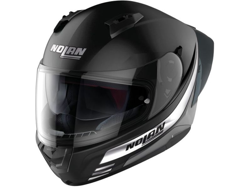 Nolan N60-6 Sport Outset Integralhelm (Schwarzmatt/Weiß)