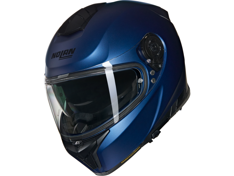 Nolan N80-8 N-Com Classico Nobile 313 Motorradhelm (Blaumatt)