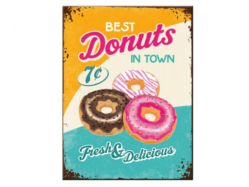 Nostalgic-Arts Donuts Magnet (6x8cm)