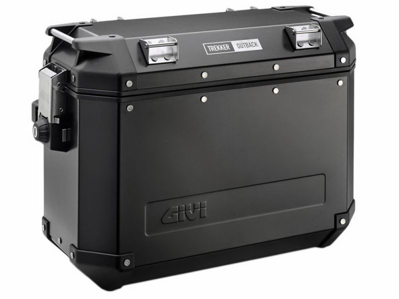 GIVI Trekker Outback OBK37BR Monokey CAM-SIDE Motorrad Seitenkoffer (schwarz / rechts)