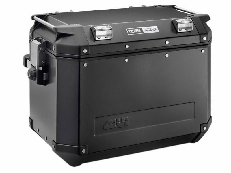 GIVI Trekker Outback OBK48BR Monokey CAM-SIDE Motorrad Seitenkoffer (schwarz / rechts)