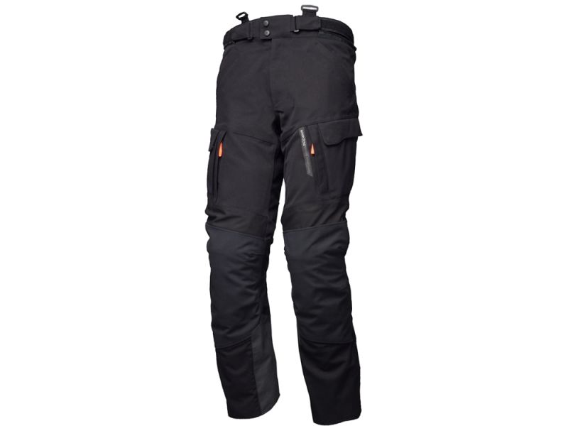 Modeka Paneo LT Motorradhose Kurzgröße (Schwarz)