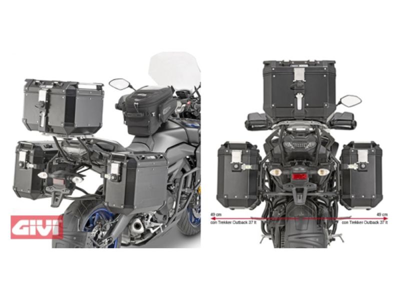 GIVI Trekker Outback Kofferträger CAM Yamaha Tracer 900 / GT (2018-)