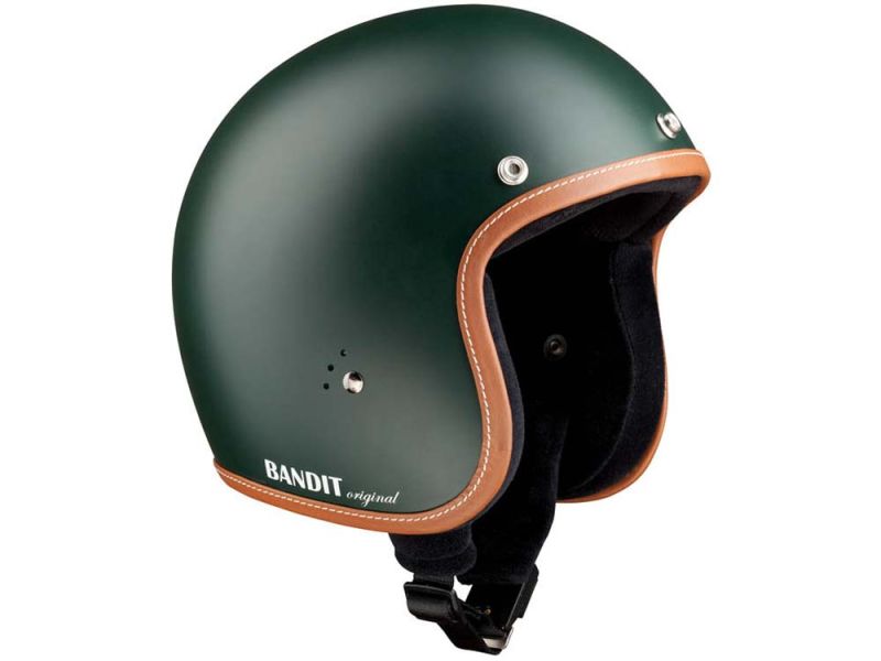 Bandit Premium Jet motorcycle helmet (without ECE | green)