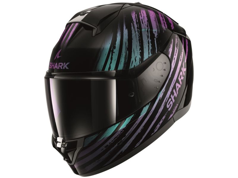 Shark Ridill 2 Assya Integralhelm (schwarz/grün/lila)