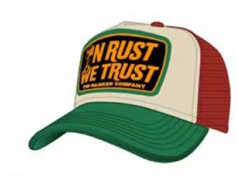 Rokker Rust'n Trust Trukker Basecap (Grün/Rot/Beige)