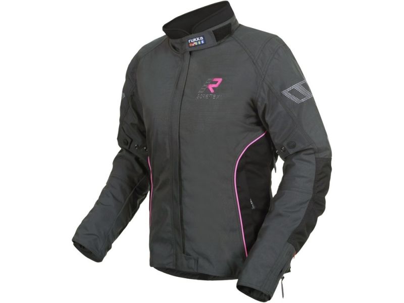 Rukka Hermia GTX Jacke (Grau-Pink) Gr: 38D