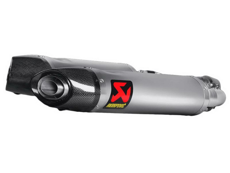 Akrapovic Slip-On Auspuff Aprilia Shiver 750 / GT (2010) Titanium