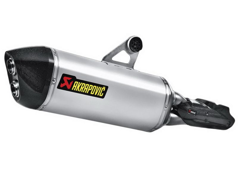 Akrapovic Slip-On Auspuff BMW R1200GS / R1200GS Adventure (2013) Titanium
