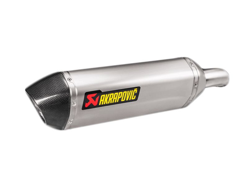 Akrapovic Slip-On Line Auspuff Honda VFR 800F (2017-2019) VFR 800X Crossrunner (2017-2019 | Titanium)