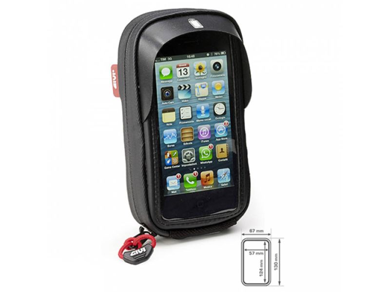 Givi S955B GPS Navi Smartphone Holder with Handlebar Mount