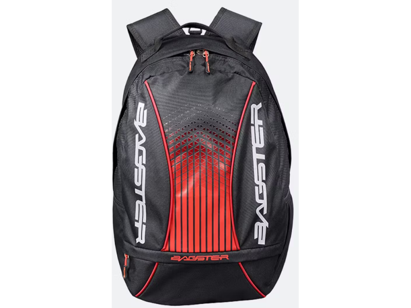 Bagster Player Evo Rucksack (Schwarz/Rot)