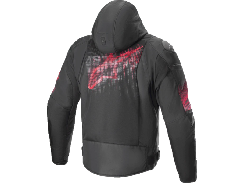 Alpinestars Zaca Air WP Venom Textiljacke (Schwarz/Rot)