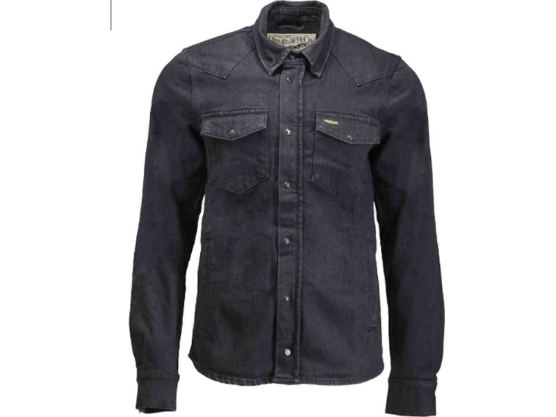 Rokker Rider Shirt Super Light Motorradhemd (Schwarz)