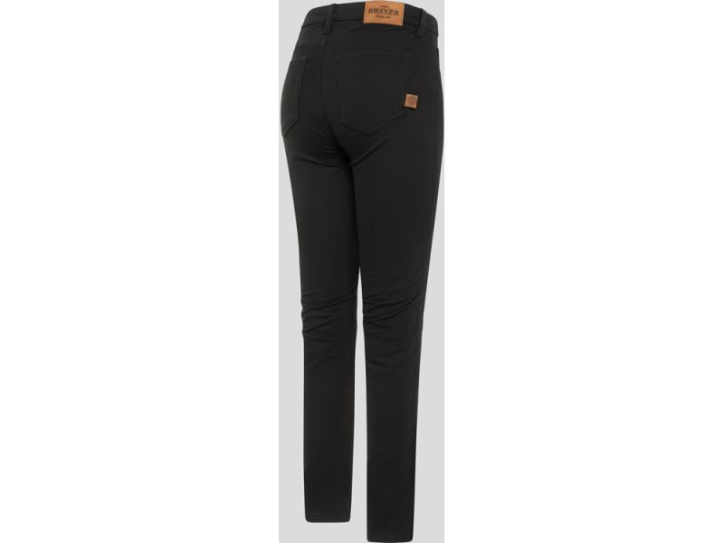 Rokker Sky Black Motorradjeans Damen (Schwarz)