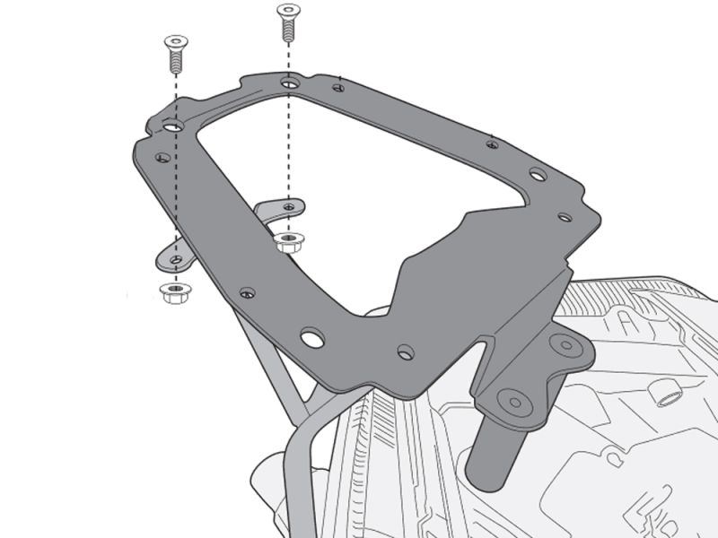 GIVI SR Gepäckbrücke Yamaha X-Max 400 (2018-)