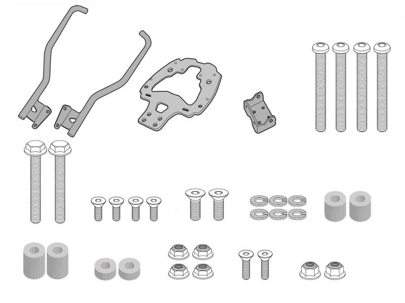 GIVI SR Gepäckbrücke BMW G310R (2017-)
