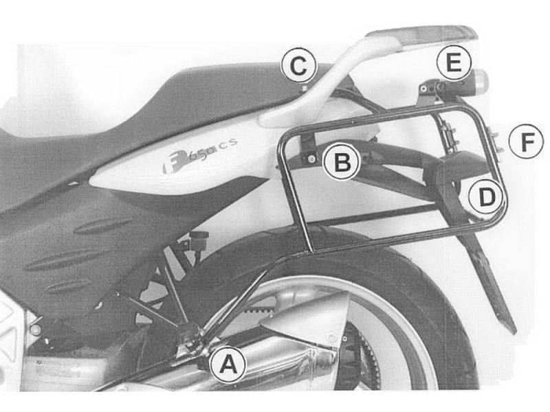 Hepco & Becker Kofferträger BMW F 650 CS