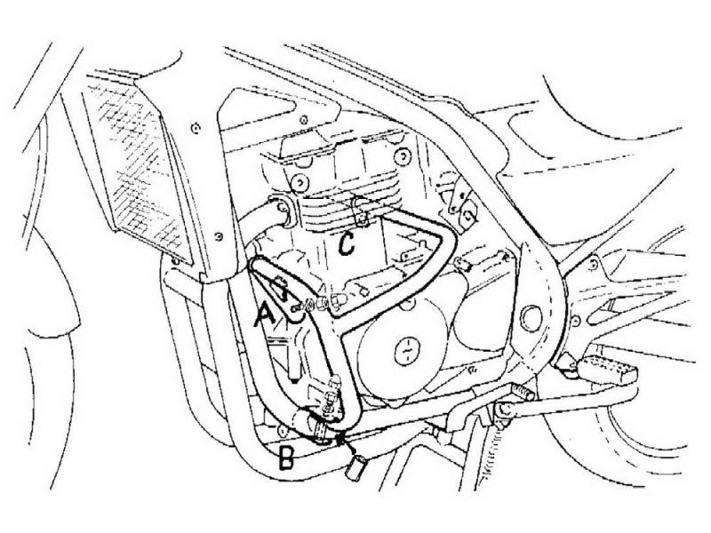 Hepco & Becker Sturzbügel Kawasaki ER 5 (2001-2006)