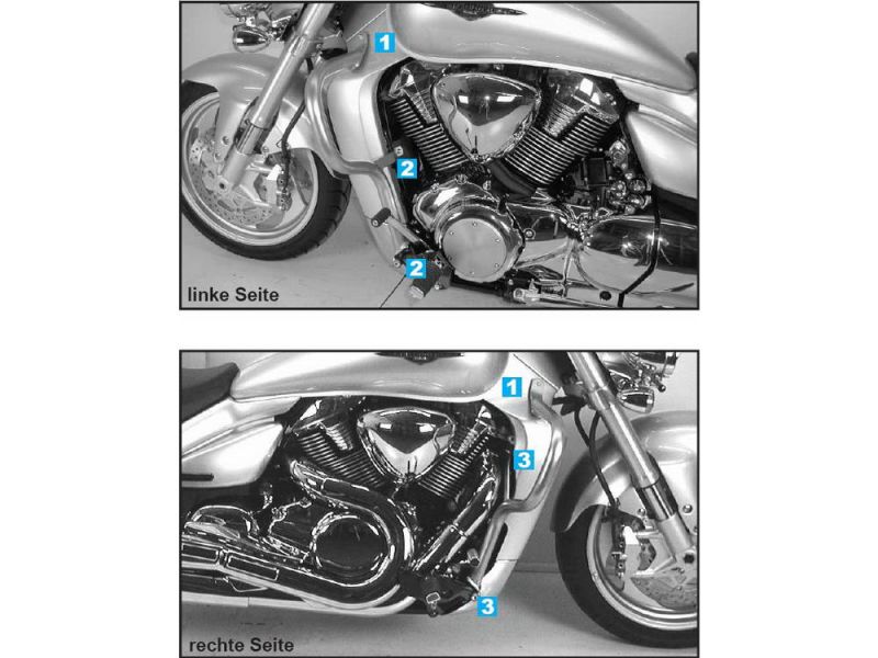 Hepco & Becker Sturzbügel Suzuki M 1800 (VZ) R Intruder (2006- )