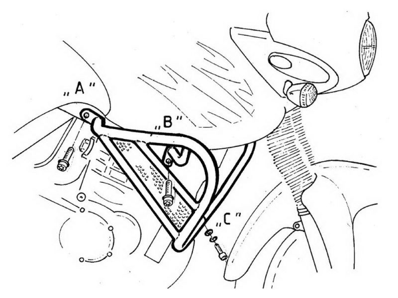 Hepco & Becker Sturzbügel Triumph Tiger (1999-2000)