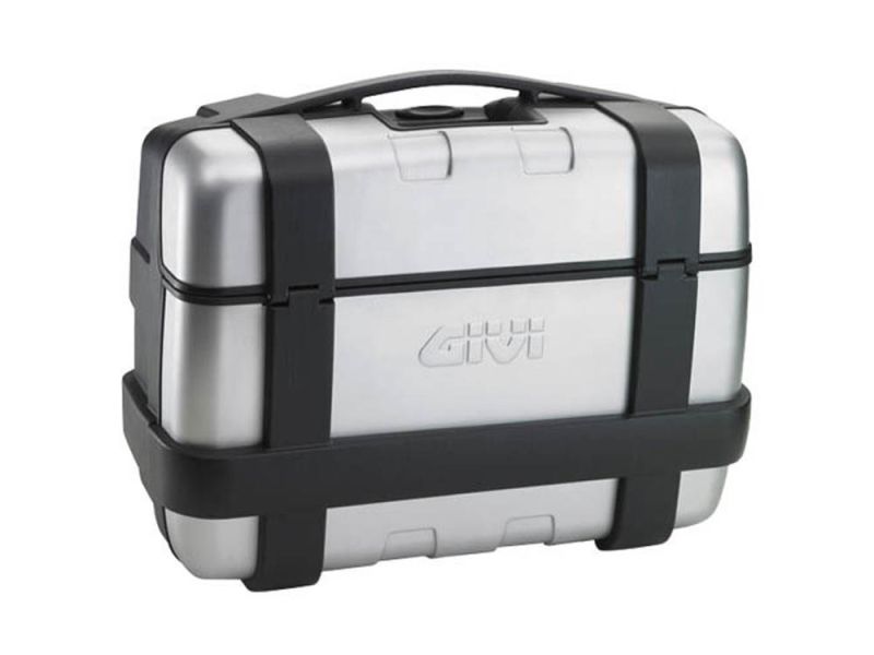 GIVI Trekker 33 Monokey Topcase / Seitenkoffer (silber)