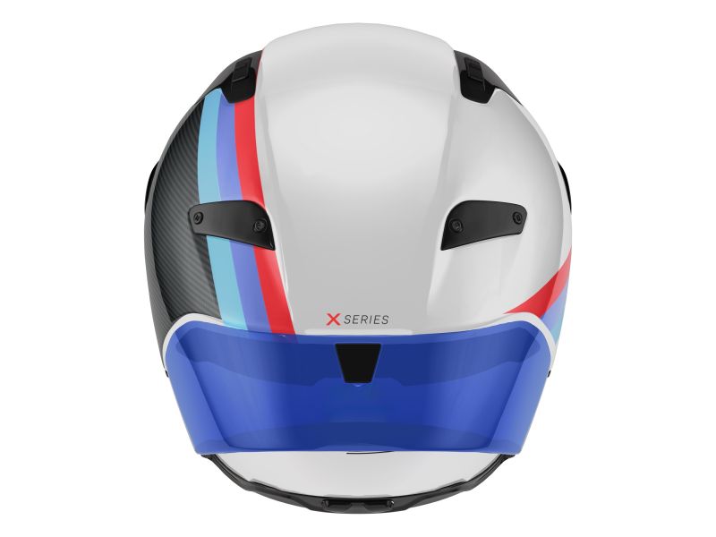 Nolan X-804 RS U.C. Gemini Motorradhelm (Schwarz/Blau/Rot/Weiß)