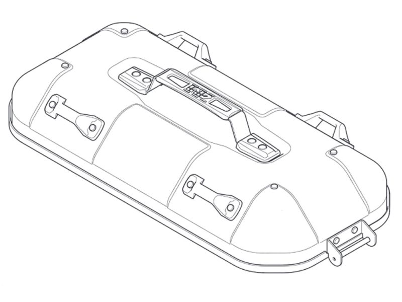 GIVI Kofferdeckel DLM36 (links)